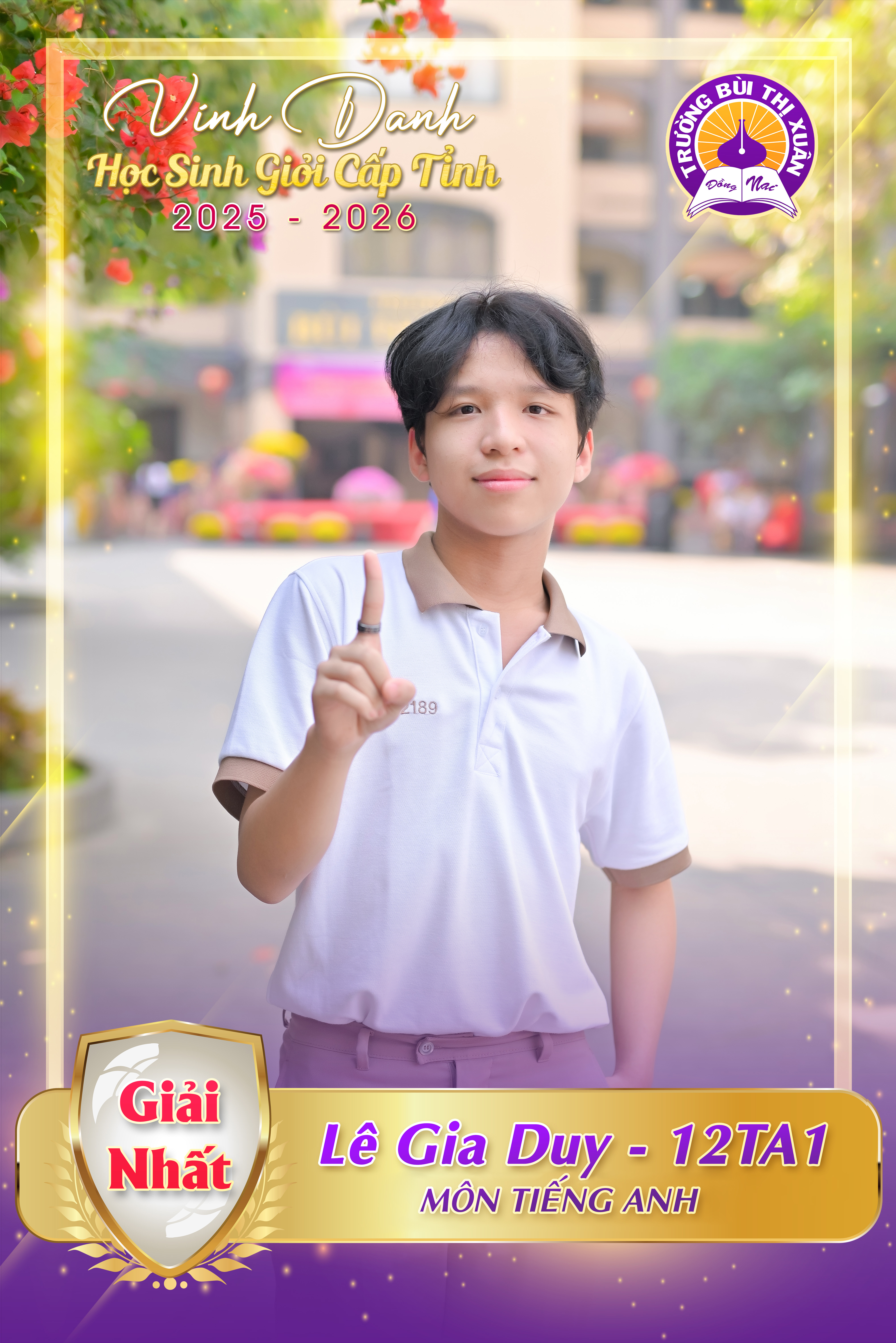 Vinh danh học sinh đạt thành tích cao kỳ thi học sinh giỏi cấp tỉnh Đồng Nai năm học 2025 - 2026